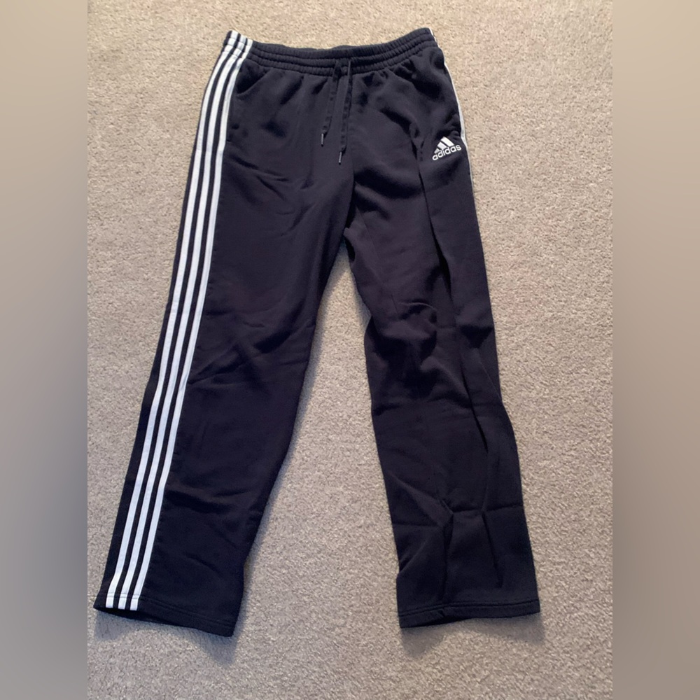 Large Navy Blue Adidas Pants